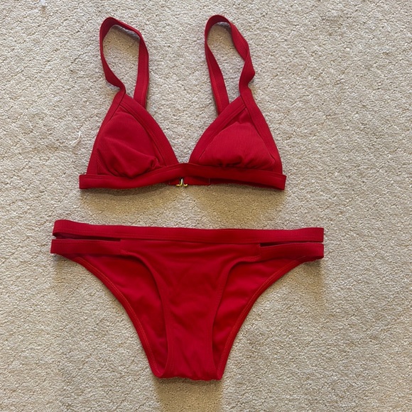 Red Xhilaration‎ Bikini Set - Picture 1 of 3